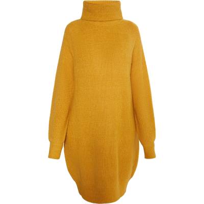 usha Плетена рокля жълто, размер XXL