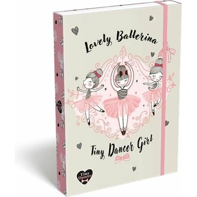 LIZZYSULI Box na zošity A4 Tiny Dancer, Lovely Ballerina