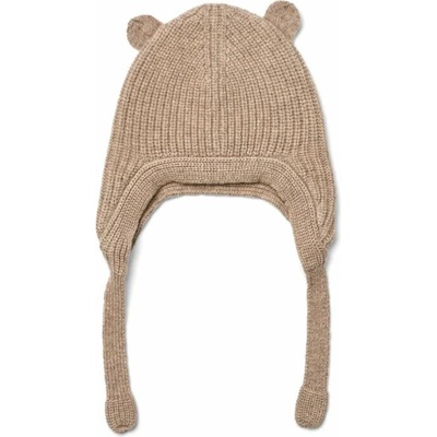 Liewood vlnená čiapka Aviana Baby Bonnet oat melange