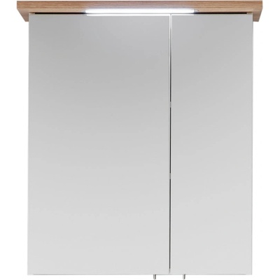 Pelipal Бял висящ шкаф за баня с огледало 60x72 cm Set 923 - Pelipal (40.876084)