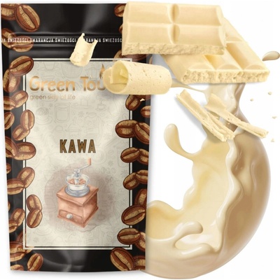 Green Touch MLETÁ KÁVA ochucená BÍLÁ ČOKOLÁDA čokoládová 200 g