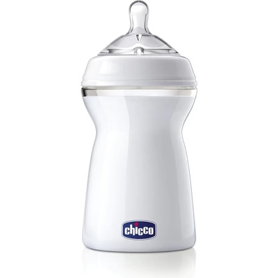 Chicco Шише за хранене Chicco - Natural Feeling РР, 330 ml, 6 m+ (N0203)