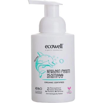 Ecowell Органичен шампоан на пяна Ecowell - 300 ml