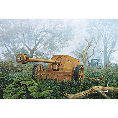 Roden Pak-40 German WWII Gun 1:72