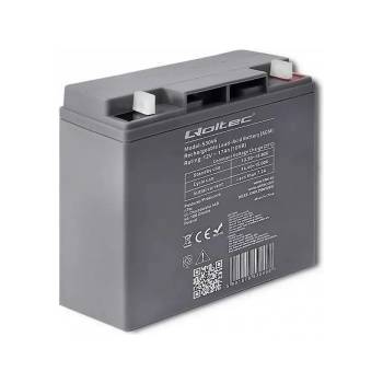 Qoltec Battery AGM Qoltec | 12V | 17Ah | MAX. 255A