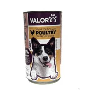  Valor консерва за куче - пилешко в грейви сос