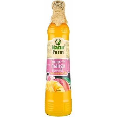Natur Farm Sirup jablko mango s vitamínmi 0,7 l