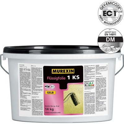 MUREXIN fólia tekutá 1 KS Rapid (14 kg) žltá