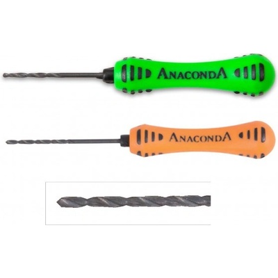 Anaconda Vrták Boilie Nut Drill 1,5mm Oranžová