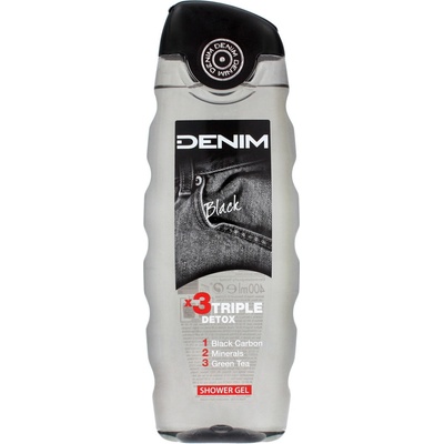 Denim Black Men sprchový gél 400 ml
