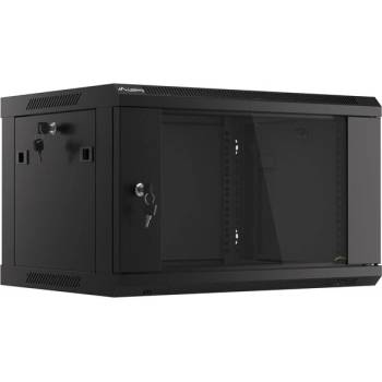 Image 1 of Lanberg Комуникационен шкаф за стена Lanberg 19 6U (600x450), Черен | WF01-6406-10B (WF01-6406-10B)