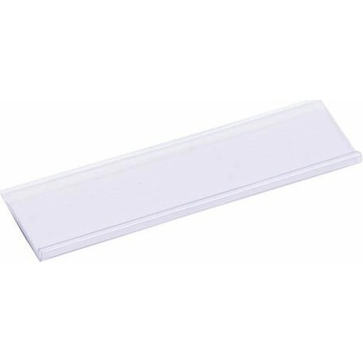 Držák etiket na regály Manutan Expert, magnetický, 25 x 100 mm