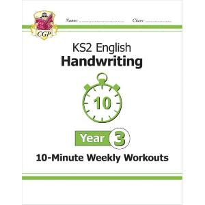 KS2 Year 3 English Handwriting 10-Minute Weekly Workouts | CGP Books (ISBN: 9781837742066)