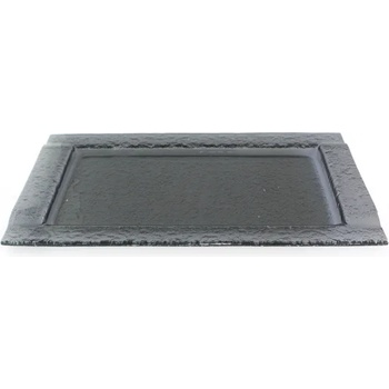 Image 1 of 3D the glassware company D-Плато правоъгълно 25/40 см(1016-26-005) ЧЕРНО (0103228)