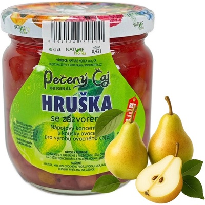 NATURE NoTea Pečený čaj Hruška se zázvorem 430 ml