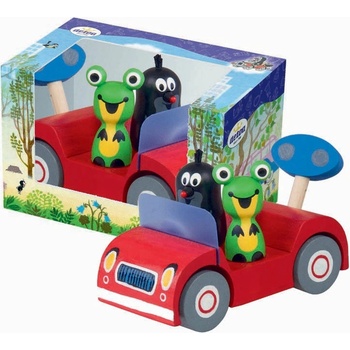 Rappa Auto dřevěné Krtek na výletě