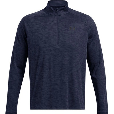Under Armour TECH TEXTURED 1/2 ZIP modrá 1382797-410