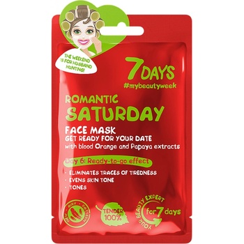 Image 1 of 7 DAYS Romantic Saturday Маски за лице 28g