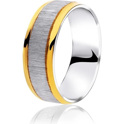 MPM Snubní ocelový prsten z chirurgické oceli Wedding ring 5298 B