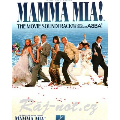 ABBA: Mamma Mia! The Movie Soundtrack noty na klavír zpěv akordy – Zboží Mobilmania