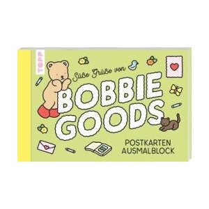 Bobbie Goods Postkarten Ausmalblock (offizielle deutsche Ausgabe) | Bobbie Goods (ISBN: 9783735882943)