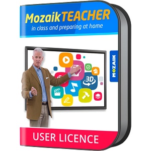 Mozaik education Mozaik TEACHER license for all platform for one teacher 1 year (PT-1Y)