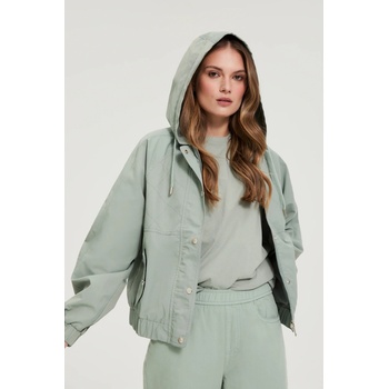 Moodo Къса якета маслинево зелена Moodo Moodo | Zelen | ЖЕНИ | XXL