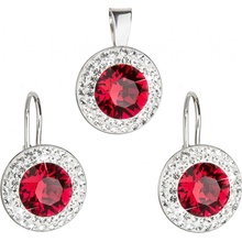 Swarovski Elements súprava 39107.3 ruby