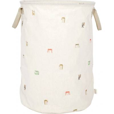 OYOY Mini Кремава текстилна детска кошница за играчки ø 54x38 cm Moira - OYOY Mini (M107443)