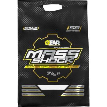 Gear Nutra Mass Shock | Gainer with DAA, Creatine, Fenugreek [7000 грама] Ванилия