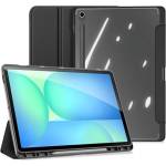 Dux Ducis Samsung Tab S10 FE Plus WIFI DUX DUCIS TOBY калъф, стоящ, с кожен ефект, активен FLIP, държач за моливи, BLACK GP-169349 (GP-169349)