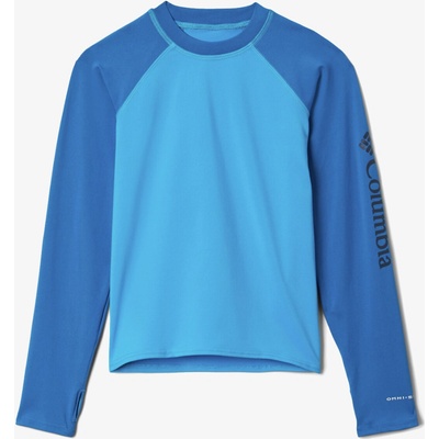 Columbia chlapčenské plavkové tričko Sandy Shores Long Sleeve Sunguard modré