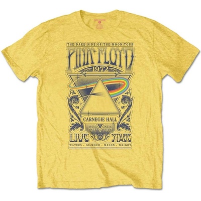 Pink Floyd Carnegie Hall Poster žltá