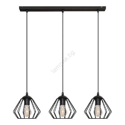 Полилей на верижка AGAT 3xE27/15W/230V (HE0803)