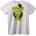 NOONEBRAND Тениска Cowabunga приятелю - M, White