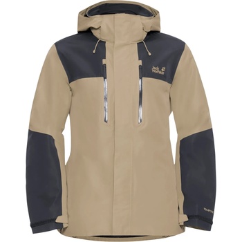 Jack Wolfskin Мъжко водоустойчиво яке Jack Wolfskin Jasper 2L Jacket Waterproof jacket - Hazel Wood (002-3095-0611)