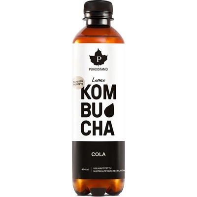 Puhdistamo Bio Kombucha malina 400 ml