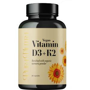 Pura Nutra Vitamin D3+K2 - 30 капсули