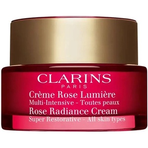 Clarins Rose Radiance Cream Super Restorative подхранващ регенериращ крем за жени 50 мл