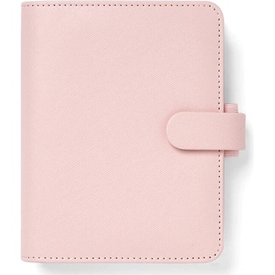Filofax Saffiano A7 týdenní 2024 růžový