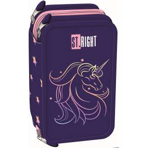 ST.RIGHT Несесер с пособия St. Right Unicorn Glow - 3 ципа (5903235300936)