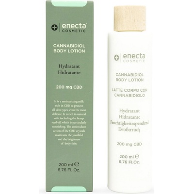 Enecta CBD tělové mléko 200 mg 200 ml