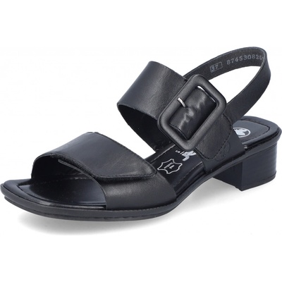 Rieker dámské kožené sandály 62663 01 – Zboží Dáma