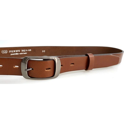 Penny Belts dámský kožený opasek 60030-190-48 hnědý