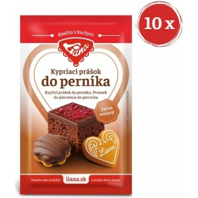 Liana XXL balenie Kypriaci prášok do perníka 10 x 20 g