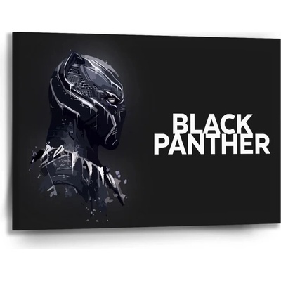 Sablio Obraz BLACK PANTHER z profilu Čierny - 90x60 cm