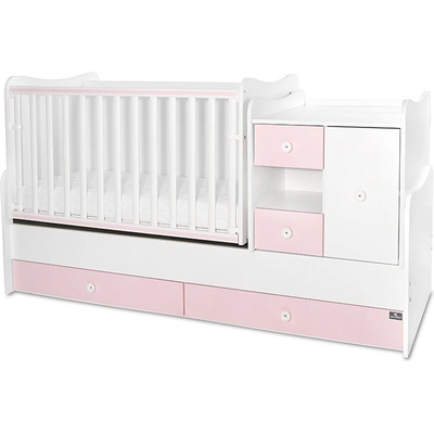 Lorelli ЛЕГЛО MiniMAX NEW 190/72 ЦВЯТ БЯЛО/ORCHID PINK (10150500038A)