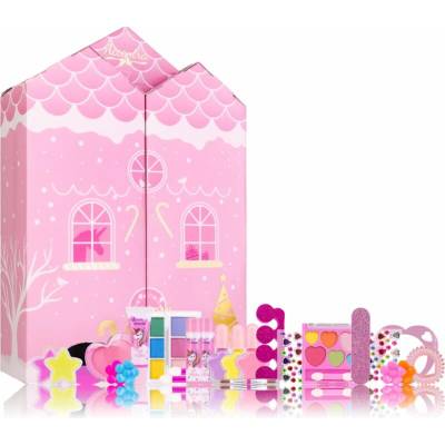 Accentra 24 Advent Calendar Accentra balzam na pery + Accentra lak na nechty + Accentra sponky do vlasov + Accentra očné tiene + Accentra samolepky + Accentra dvojitý aplikátor na očné tiene + Accentr