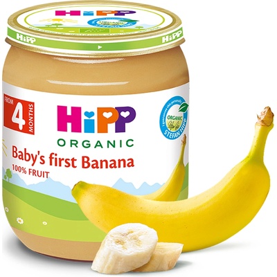 Hipp Био пюре Банани 4м+ 125 г