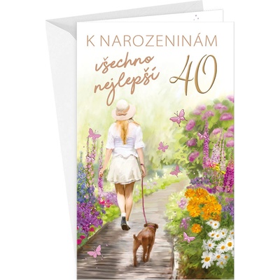 ARGUS Přání k narozeninám 40 15-6470c40